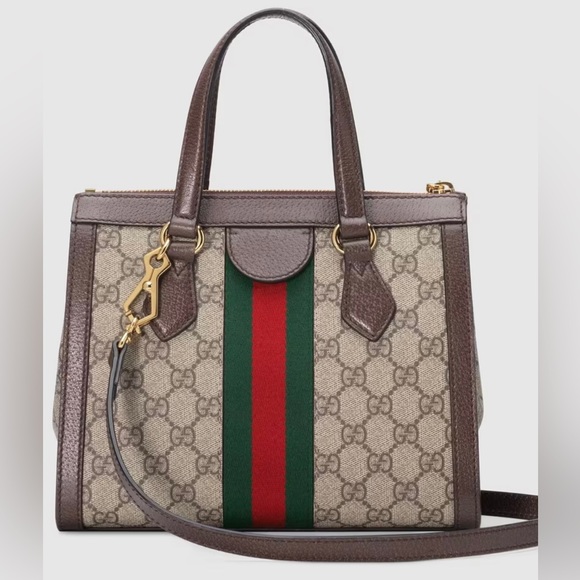 NWOT ~ ๐ GUCCI ~ Ophidia GG Small Tote Bag ~ Authentic ~ Please Read Details โฌ๏ธ - Picture 3 of 16